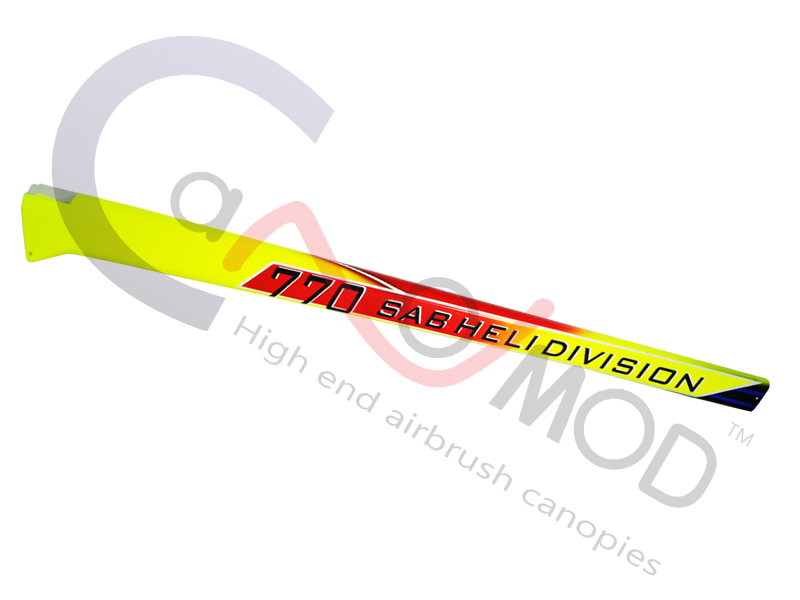 CANOMOD Fire and Water Carbon Fiber Tail Boom  Goblin 770